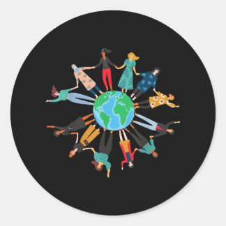 Nana Leopard für Frauen Großmutter Muttertag Chris Runder Aufkleber