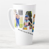 NANA Letter Cutout 4 Foto Collage Personalisiert Milchtasse (Linke Ecke)