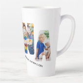 NANA Letter Cutout 4 Foto Collage Personalisiert Milchtasse (Rechts)