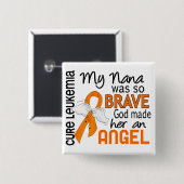 Nana-Leukämie des Engels-2 Button (Vorne & Hinten)