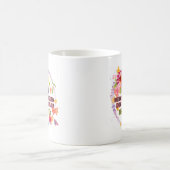 Nana Liebe sie verwischt sie Schnurrbart sie Kaffeetasse (Mittel)