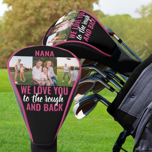 Nana Liebe Sie zu Rough and Back | 3 FOTO Golf Headcover