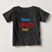 Nana Lieben Baby T-shirt (Vorderseite)