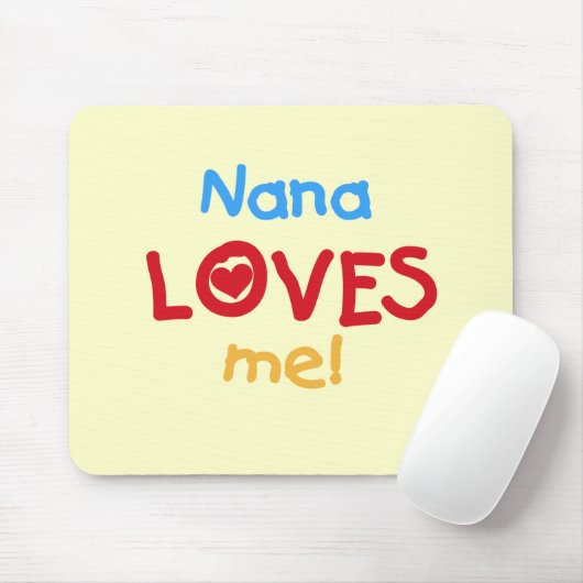 Nana Lieben Me T - Shirt und Geschenke Mousepad (Mit Mouse)