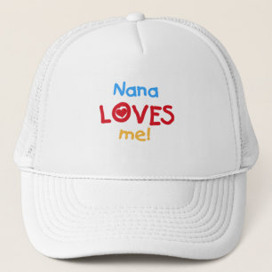 Nana Lieben Me T - Shirt und Geschenke Truckerkappe