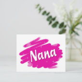 Nana Lieben Pink Postkarte (Stehend Vorderseite)