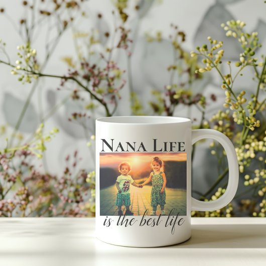 Nana Life Best Life Custom Foto Kaffeetasse