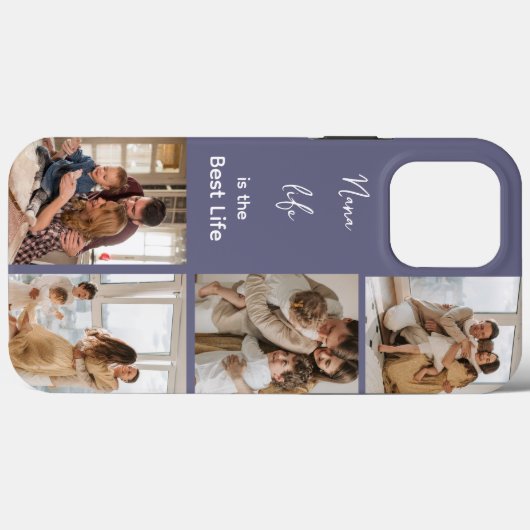 Nana Life ist das Best Life 4 Foto I Handy Case (Rückseite (Horizontal))