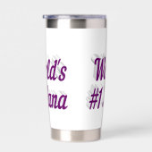 Nana lila Halbtext Thermobecher (Rechts)
