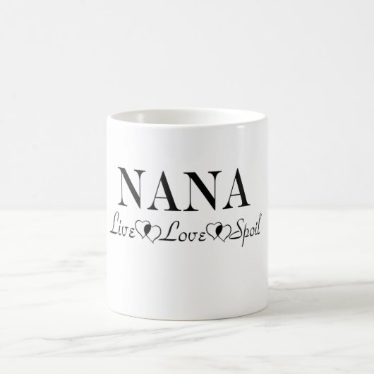 Nana - Live - Liebe - Schmutz Kaffeetasse (Mittel)
