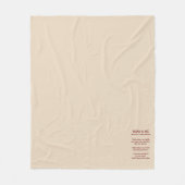 Nana & Me Cuddle Blanket Fleecedecke (Vorderseite)