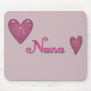 Nana mit Herz Mousepad