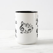 Nana mit ihrer chola playlist Tasse (Mittel)