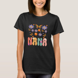 Nana Mother Day Wildblume Floral for Women T-Shirt