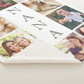 Nana Multi-Foto Collage Personalisiert Sherpadecke (3/4)