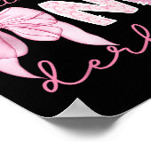 Nana Of Little Miss Onederful First Birthday Girl Poster (Ecke)