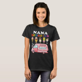 Nana of the Birthday Crew Ice Cream Truck Par T-Shirt (Vorne ganz)