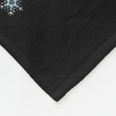 Nana Of The Birthday Girl Snowflakes Winter Christ Fleecedecke (Ecke)