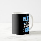 Nana Of The Birthday Girl Snowflakes Winter Christ Kaffeetasse (VorderseiteRechts)