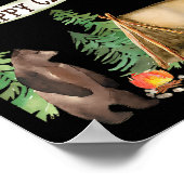 Nana Of The Happy Camper First Birthday Camng Poster (Ecke)