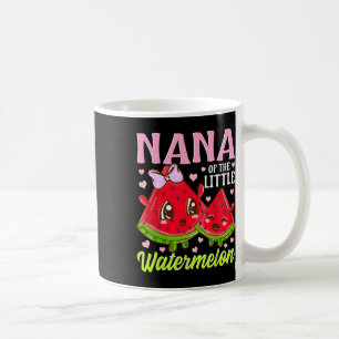 Nana of the Little Watermelon Oma Summer Grann Kaffeetasse