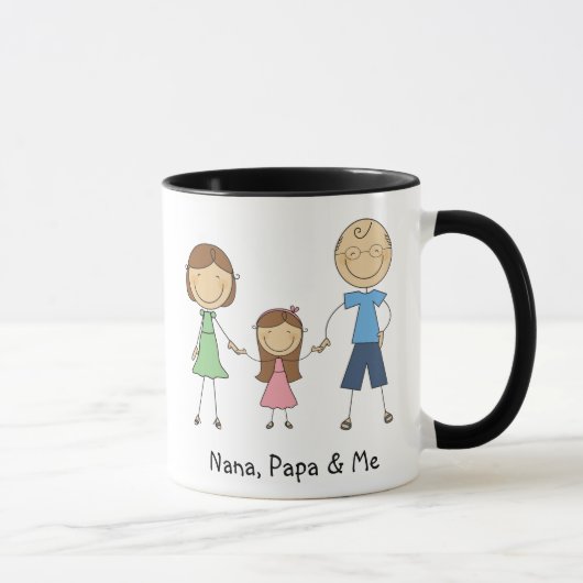 Nana-Papa und ich Tasse (Rechts)