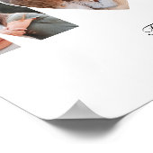 Nana Photo Collage Grandma Keepsake from Grandkids Poster (Ecke)