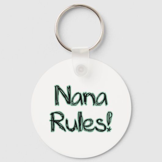 Nana Regeln! Schlüsselanhänger (Vorderseite)