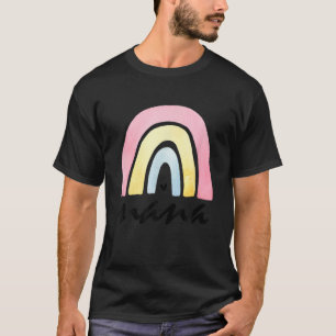 Nana Regenbogen für Frauen Grandma Muttertag Chris T-Shirt