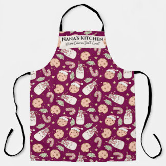 Nana’s Kitchen Apron – Funny Grandmother Schürze