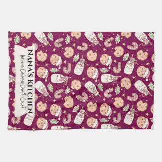 Nana’s Kitchen , Funny Grandmother  Geschirrtuch