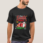 Nana s Naughty One Christmas Santa Matching Funny T-Shirt<br><div class="desc">Nana's Naughty One Christmas Santa Matching Funny Family Tank Top</div>