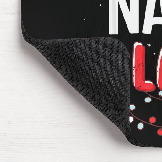 Nana Santa Claus Christmas Matching Costume  Mousepad (Ecke)