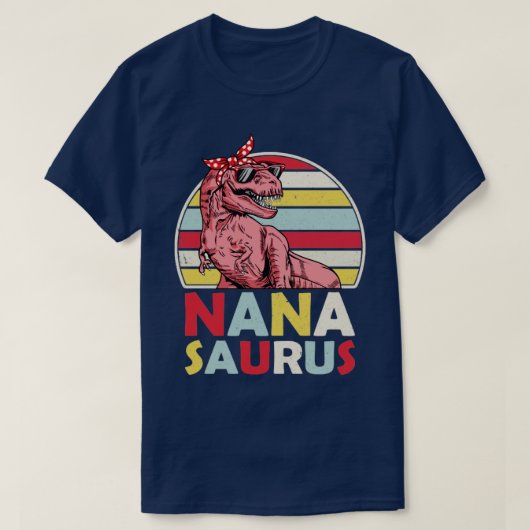 Nana Saurus Tshirt Oma Saurus Shirt Oma din (Design vorne)