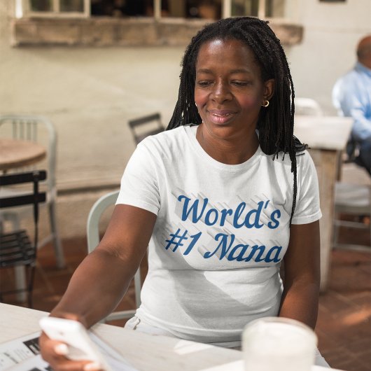 Nana Sea Blue T - Shirt