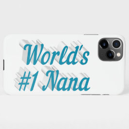 Nana sky blauer Text iPhone Gehäuse iPhone 11Pro Max Hülle