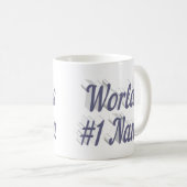 Nana-Tasse für graue Halbtextkaffee Kaffeetasse (VorderseiteRechts)