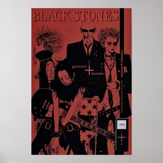 Nana The Black Stones Band Spread 6 Poster (Vorne)