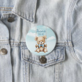 Nana-To-Be-Teddy-Bär-Schaukel Button (Beispiel)