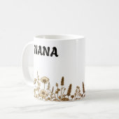 Nana Trendy Floral Design Kaffeetasse (Vorderseite Links)