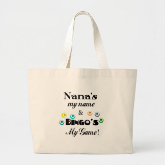 Nana und Bingo Jumbo Stoffbeutel