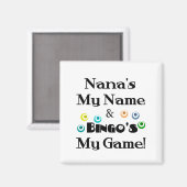 Nana und Bingo Magnet (Vorderseite/Rückseite)