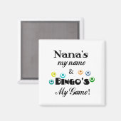 Nana und Bingo Magnet (Vorderseite/Rückseite)