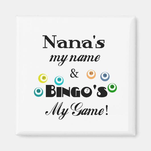 Nana und Bingo Magnet (Vorne)