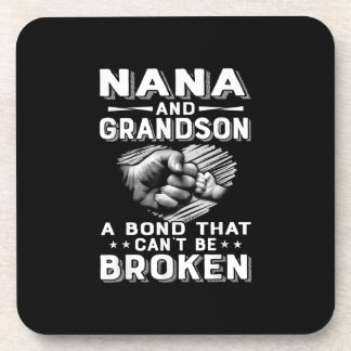 Nana und Grandson eine Anleihe, die nicht zerbroch Getränkeuntersetzer