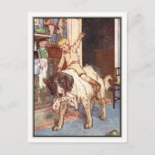 Nana und Michael Darling von Alice B. Woodward Postkarte (Vorderseite)