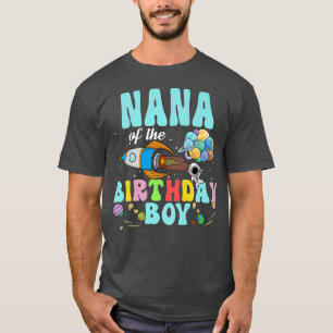 Nana vom Party des Weltraums des Geburtstags T-Shirt