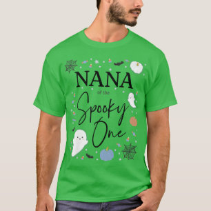Nana von der Spooky One Birthday Blue T-Shirt