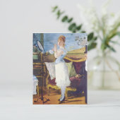 Nana von Edouard Manet Postkarte (Stehend Vorderseite)