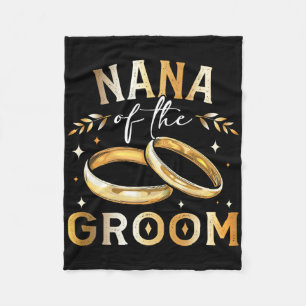 Nana von Nana Wedding and Engagem des Groom Groom Fleecedecke